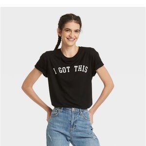 SALE NWT I got this boyfriend tee